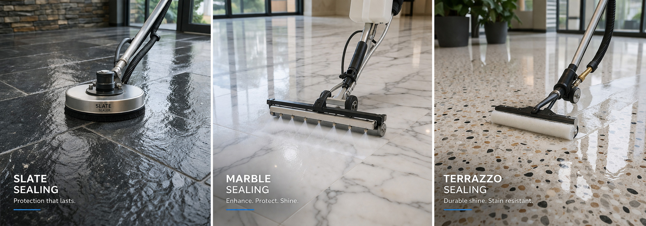 Natural stone sealing