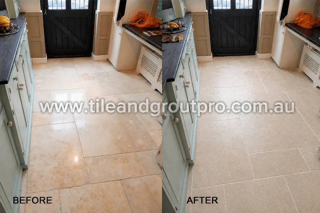 Limestone tile restoration services
