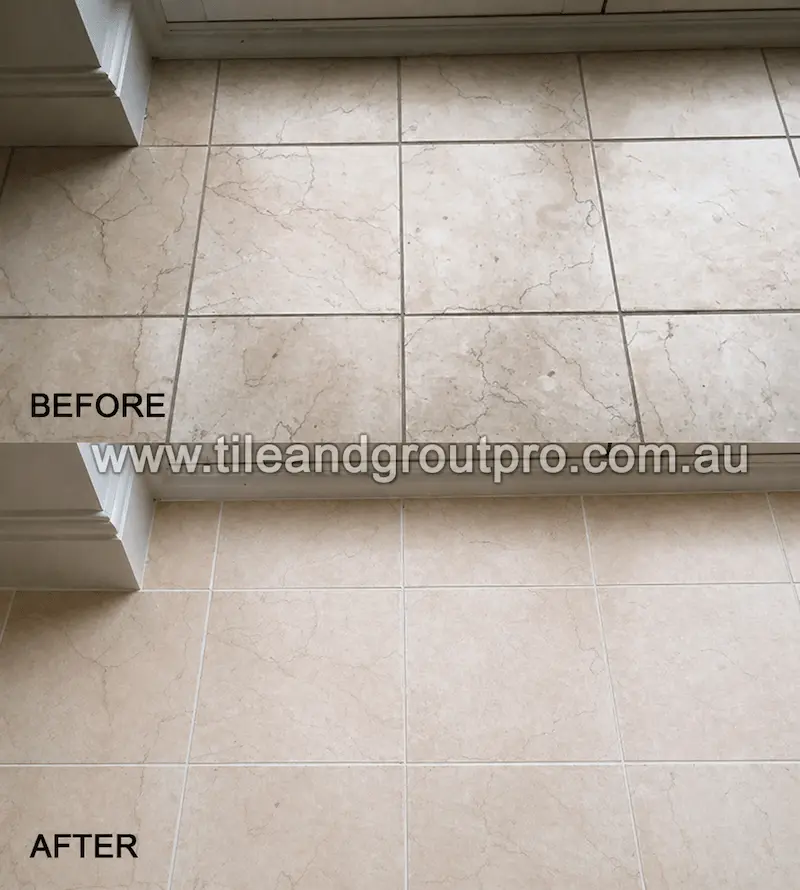 Marble tile restoration services