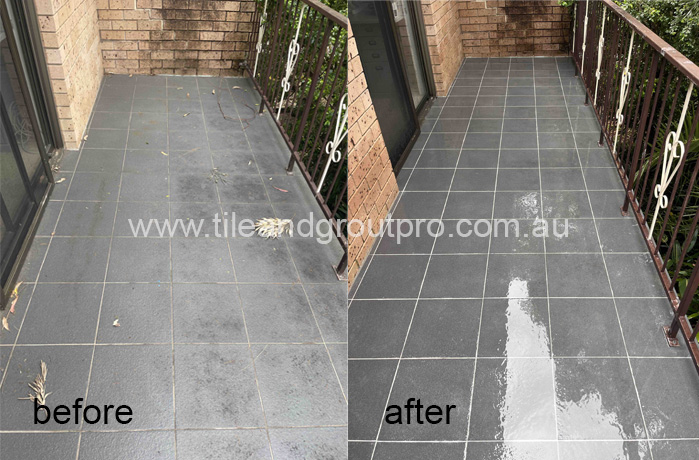 Epoxy regrouting service before and after
