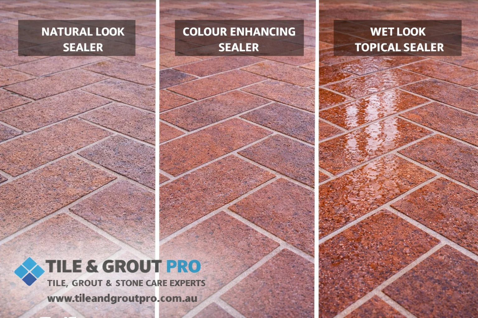 Brick paver sealing options in Mount Lawley