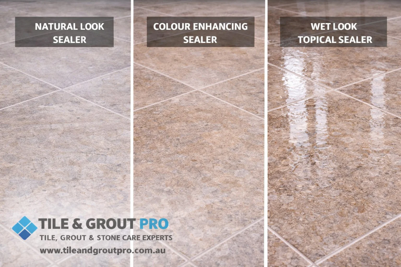 Porcelain tile sealing options in Mount Lawley