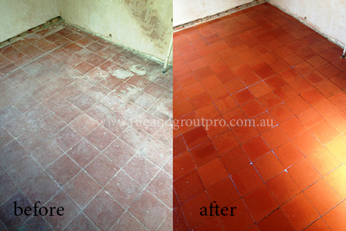 Quarry tile resealing in Mount Lawley