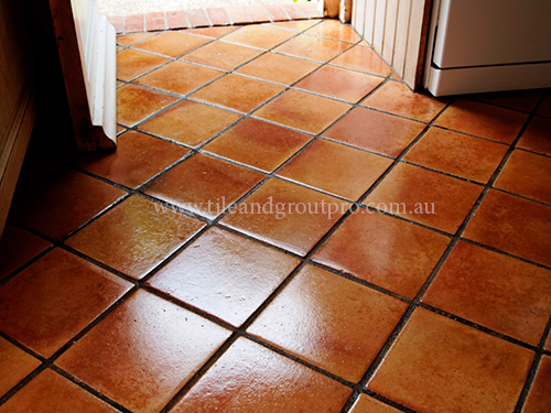 Terracotta sealing service in Mount Lawley
