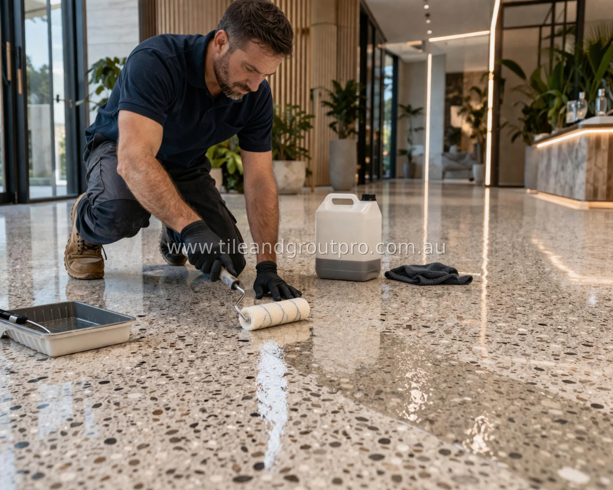 Terrazzo Floor Polishing Service