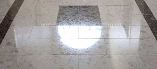 Terrazzo honing results