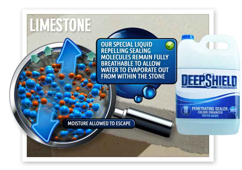 Breathable limestone sealer in Mount Lawley