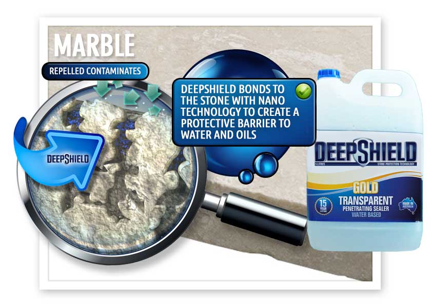 Marble protection sealer in Wantirna