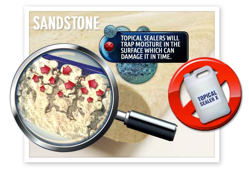 Sandstone sealing moisture protection in Mount Lawley